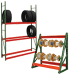 FastRak Tire & Cable Reel Racks.