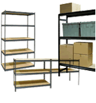 Modular Shelving.