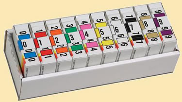 Numeric Labels 0300 Series.