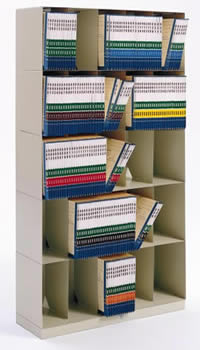 Mammogram Files Depth SuperStax Stackable Tier Shelving.