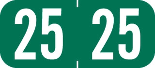 Tab-Green-A1287-25-T3