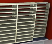 Lateral Trax CD Storage Mobile Shelving.