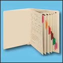 Custom printing, color coded strip labels, folders with fastener, printed tabs and dividers and more.
