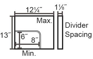 Inside measurement.