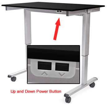 Up and Down Power Button.