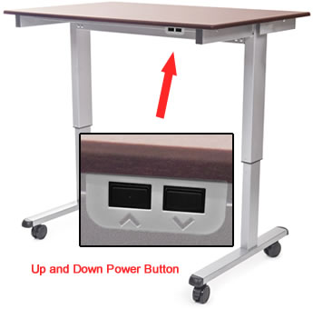 Up and Down Power Button.