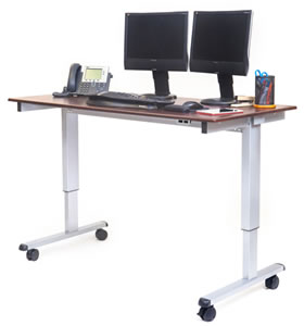 Power Adjust Standing Desk.