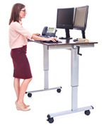 Adjustable Height Stand-up Desks.