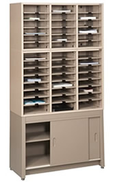 Literature Sorter Cabinet Racks.