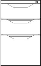 3 Drawer Unit, 2 Box, 1 File Drawer.