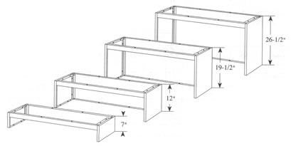 RMP Risers 4 Different sizes to choose from.