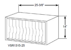 Vertical Modules model # VSR1315-25.