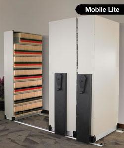 Letter Files Depth Mobile Lite Compact High-Density Filing Systems.