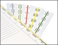 Medical Chart Dividers & Tabs.