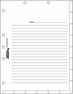 Medical Index Chart Divider Sheets.