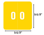 Smead DCC Series Numberic Labels.