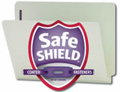 End Tab Pressboard File Folders with SafeSHIELD® Technology.