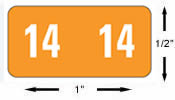 Smead-Match ETS Year Series Color-coded Labels.