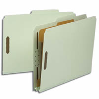 Pressboard Classification Folder with Divider.