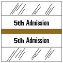 5th Admission Tab.