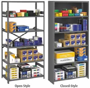 Storage Shelving.