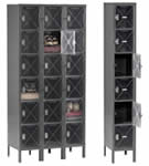 C-Thur Six-Tier Locker With Legs.