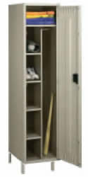 Combination Steel Lockers With Legs.