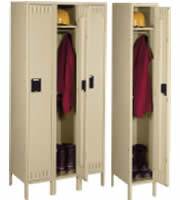 Single Tier Locker With Legs.