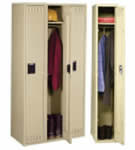 Single-Tier Steel Lockers.