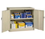 Counter High Jumbo Storage Cabinets.