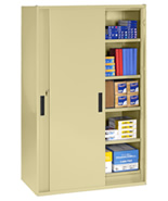 Jumbo Size Storage Cabinets Sliding Door Units.