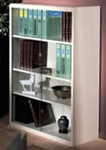 Tennsco Steel Executive Bookcases.